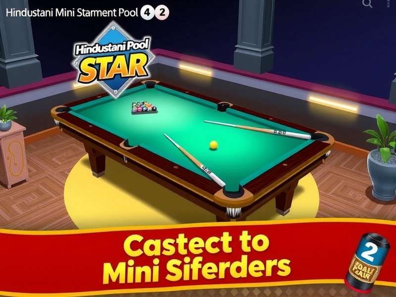 Hindustani Mini Pool Star Game Interface